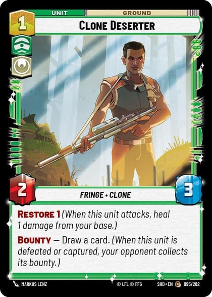 Clone Deserter, Shadows of the Galaxy 095/262