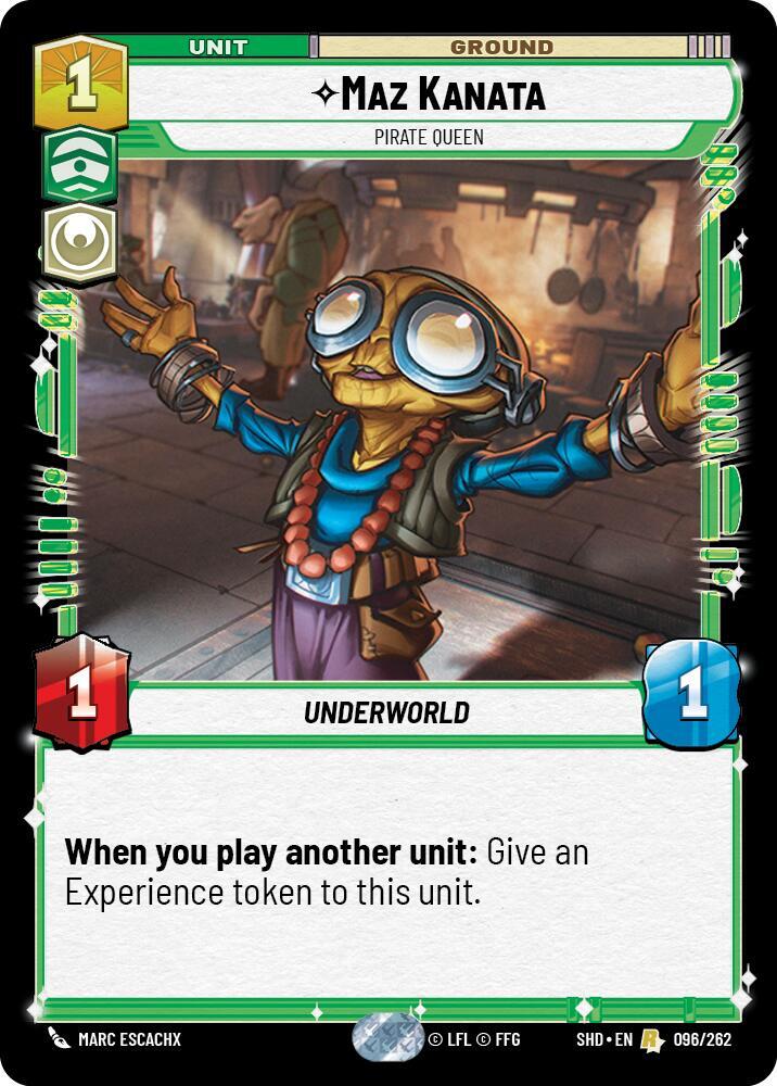 Maz Kanata - Pirate Queen, Shadows of the Galaxy 096/262