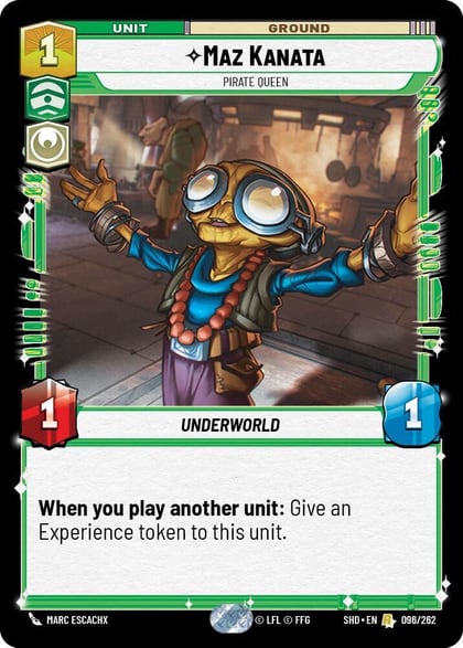 Maz Kanata - Pirate Queen, Shadows of the Galaxy 096/262