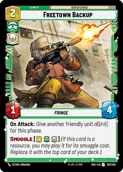 Freetown Backup, Shadows of the Galaxy 097/262