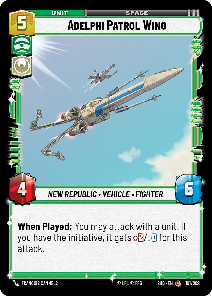 Adelphi Patrol Wing, Shadows of the Galaxy 101/262