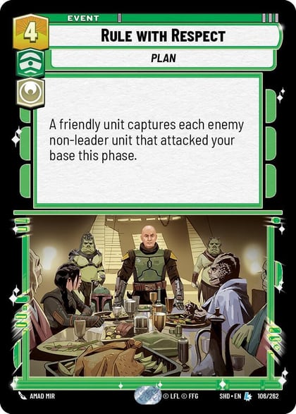 Rule with Respect, Shadows of the Galaxy 106/262