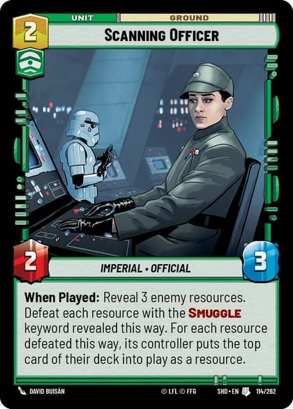 Scanning Officer, Shadows of the Galaxy 114/262