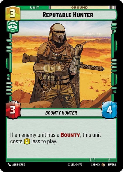 Reputable Hunter, Shadows of the Galaxy 117/262