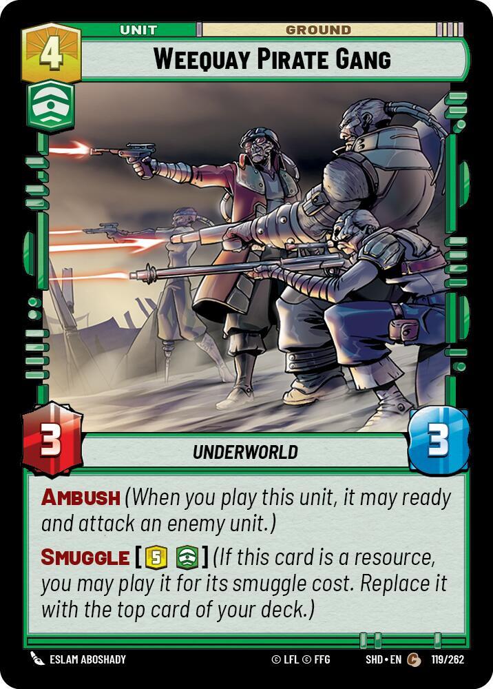 Weequay Pirate Gang, Shadows of the Galaxy 119/262