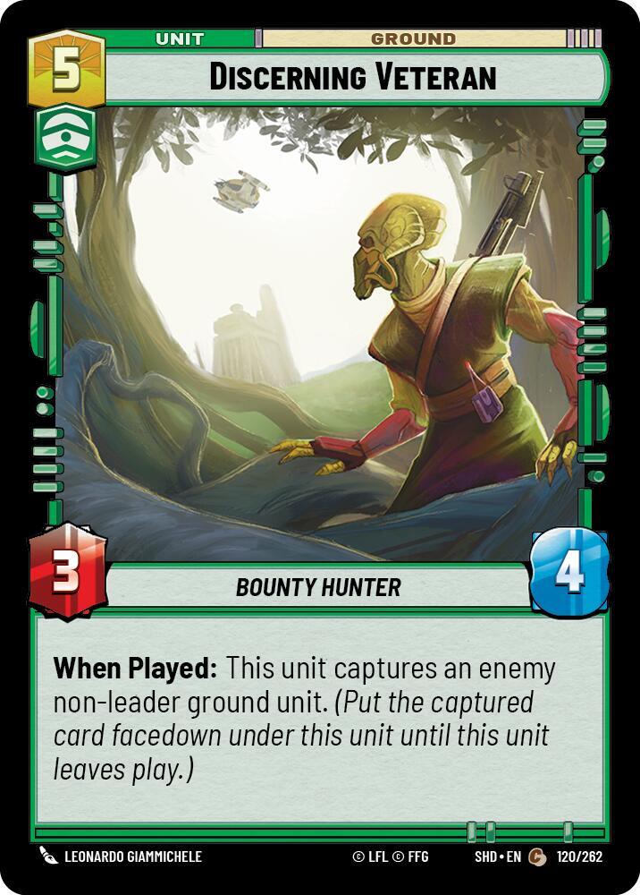 Discerning Veteran, Shadows of the Galaxy 120/262