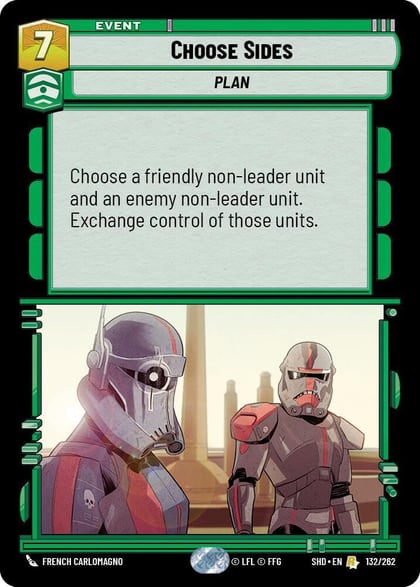Choose Sides, Shadows of the Galaxy 132/262