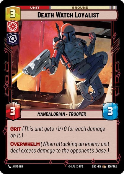 Death Watch Loyalist, Shadows of the Galaxy 136/262