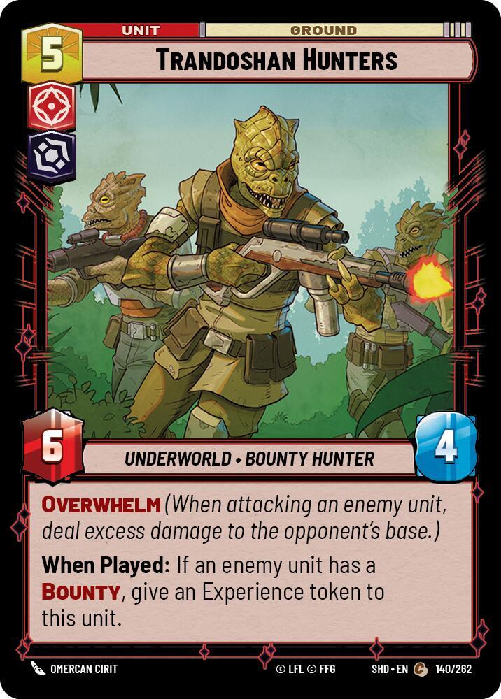 Trandoshan Hunters, Shadows of the Galaxy 140/262