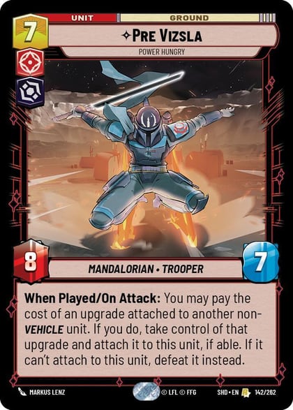 Pre Vizsla - Power Hungry, Shadows of the Galaxy 142/262