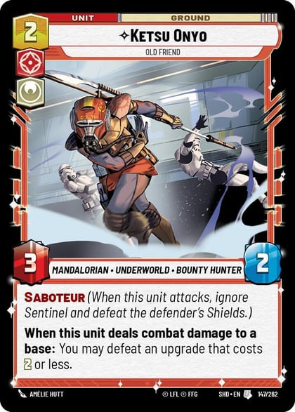 Ketsu Onyo - Old Friend, Shadows of the Galaxy 147/262