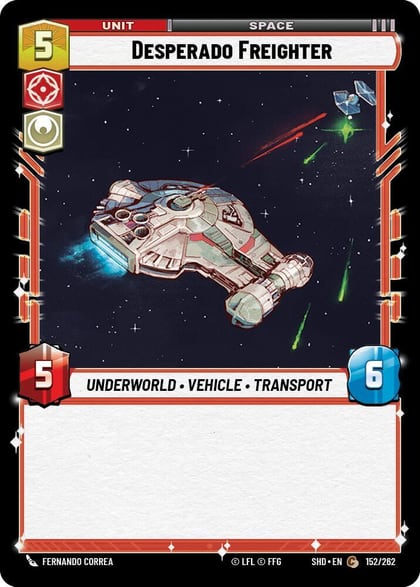 Desperado Freighter, Shadows of the Galaxy 152/262