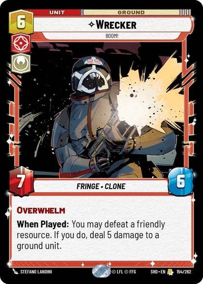 Wrecker - Boom!, Shadows of the Galaxy 154/262