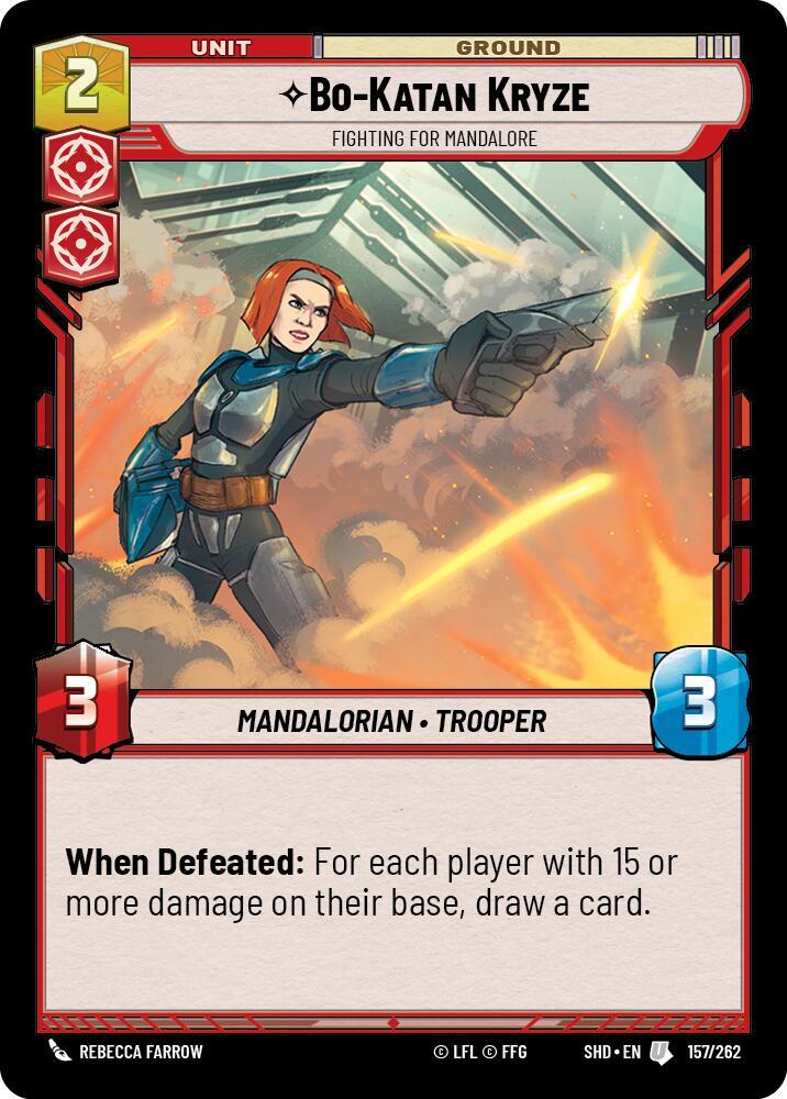 Bo-Katan Kryze - Fighting For Mandalore, Shadows of the Galaxy 157/262