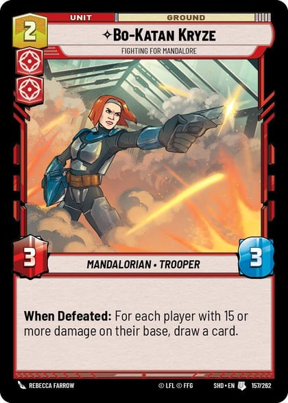 Bo-Katan Kryze - Fighting For Mandalore, Shadows of the Galaxy 157/262