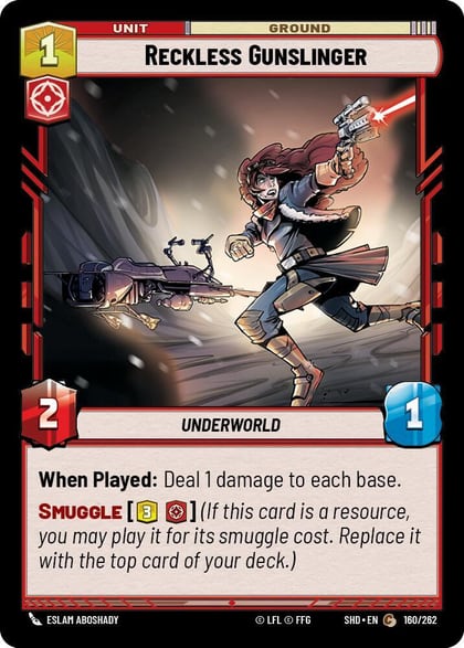 Reckless Gunslinger, Shadows of the Galaxy 160/262
