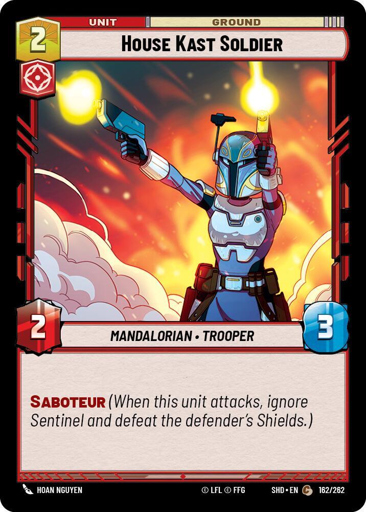 House Kast Soldier, Shadows of the Galaxy 162/262