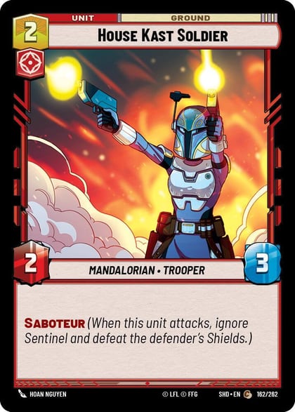 House Kast Soldier, Shadows of the Galaxy 162/262