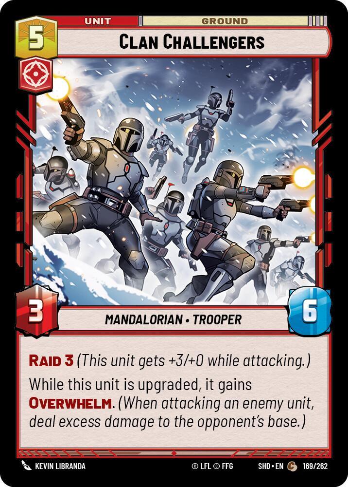 Clan Challengers, Shadows of the Galaxy 169/262