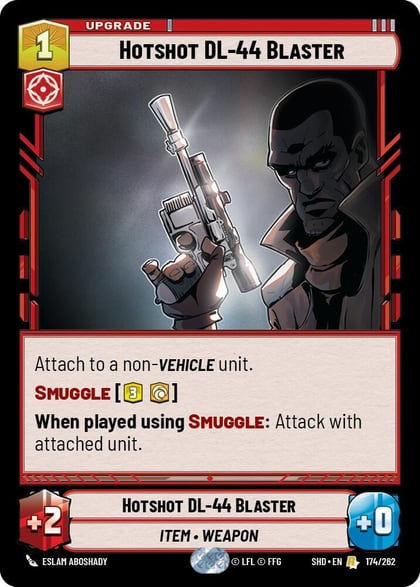 Hotshot DL-44 Blaster, Shadows of the Galaxy 174/262
