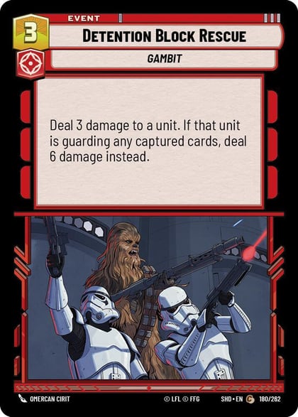 Detention Block Rescue, Shadows of the Galaxy 180/262