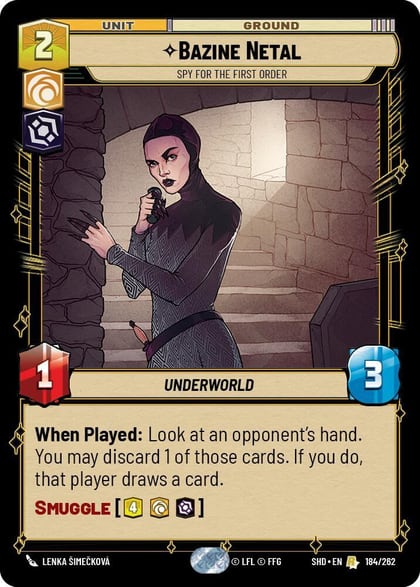 Bazine Netal - Spy for the First Order, Shadows of the Galaxy 184/262