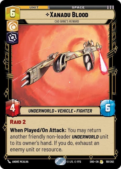 Xanadu Blood - Cad Bane's Reward, Shadows of the Galaxy 191/262