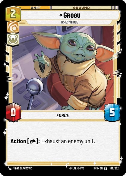Grogu - Irresistible, Shadows of the Galaxy 196/262