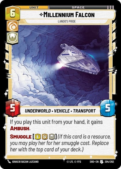 Millennium Falcon - Lando's Pride, Shadows of the Galaxy 204/262