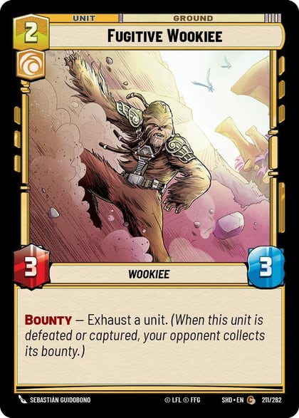 Fugitive Wookiee, Shadows of the Galaxy 211/262