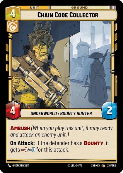 Chain Code Collector, Shadows of the Galaxy 216/262