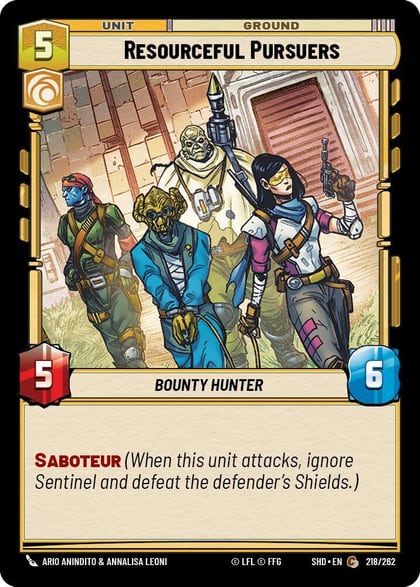 Resourceful Pursuers, Shadows of the Galaxy 218/262