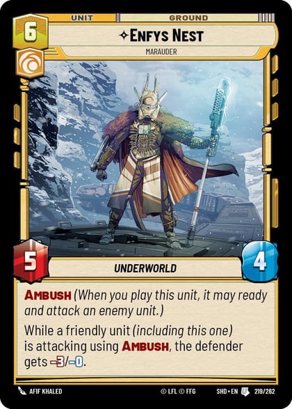 Enfys Nest - Marauder, Shadows of the Galaxy 219/262
