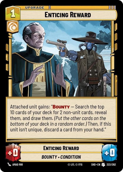 Enticing Reward, Shadows of the Galaxy 222/262