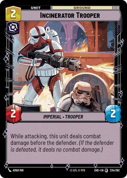 Incinerator Trooper, Shadows of the Galaxy 234/262