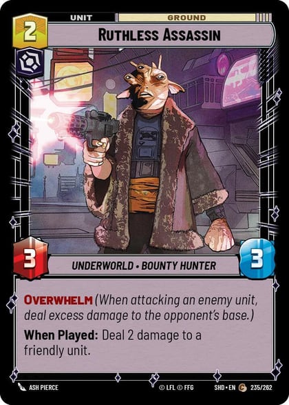 Ruthless Assassin, Shadows of the Galaxy 235/262