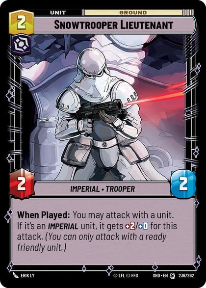 Snowtrooper Lieutenant, Shadows of the Galaxy 236/262