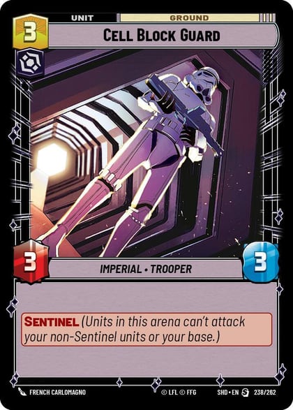 Cell Block Guard, Shadows of the Galaxy 238/262