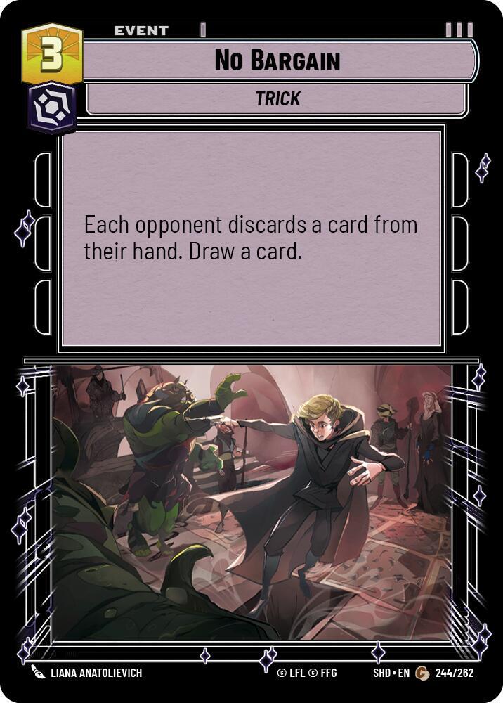No Bargain, Shadows of the Galaxy 244/262