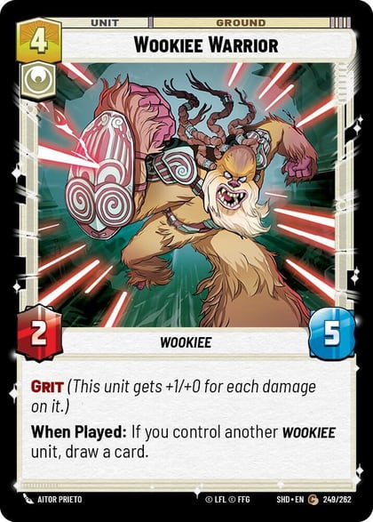 Wookiee Warrior, Shadows of the Galaxy 249/262