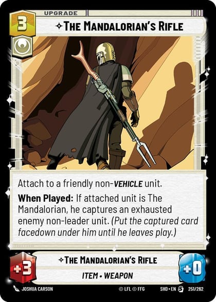 The Mandalorian's Rifle, Shadows of the Galaxy 251/262