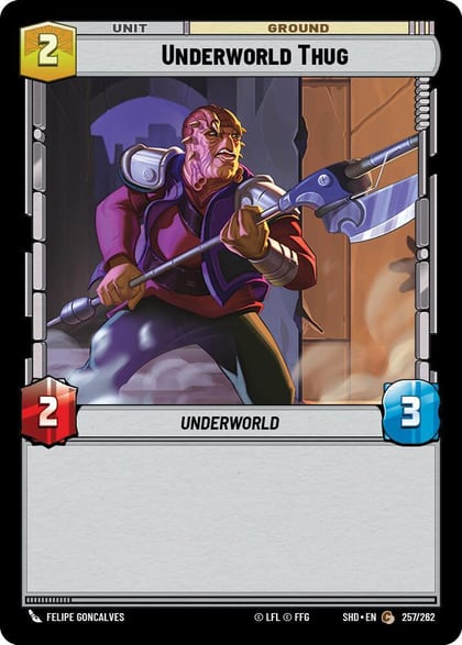Underworld Thug, Shadows of the Galaxy 257/262