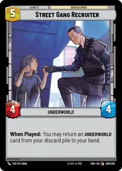 Street Gang Recruiter, Shadows of the Galaxy 260/262
