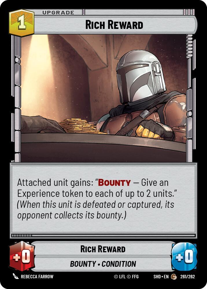 Rich Reward, Shadows of the Galaxy 261/262
