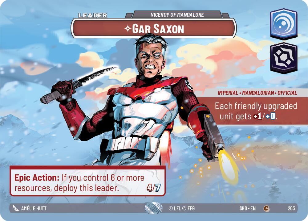 Gar Saxon - Viceroy of Mandalore (Showcase), Shadows of the Galaxy 263