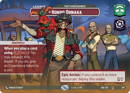 Hondo Ohnaka - That's Good Business (Showcase), Shadows of the Galaxy 267