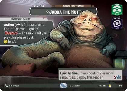 Jabba the Hutt - His High Exaltedness (Showcase), Shadows of the Galaxy 268