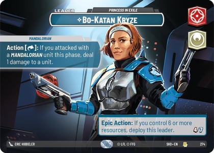 Bo-Katan Kryze - Princess in Exile (Showcase), Shadows of the Galaxy 274