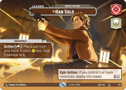 Han Solo - Worth the Risk (Showcase), Shadows of the Galaxy 275