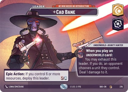Cad Bane - He Who Needs No Introduction (Showcase), Shadows of the Galaxy 276